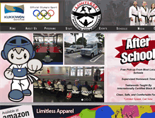 Tablet Screenshot of limitlessmartialarts.com